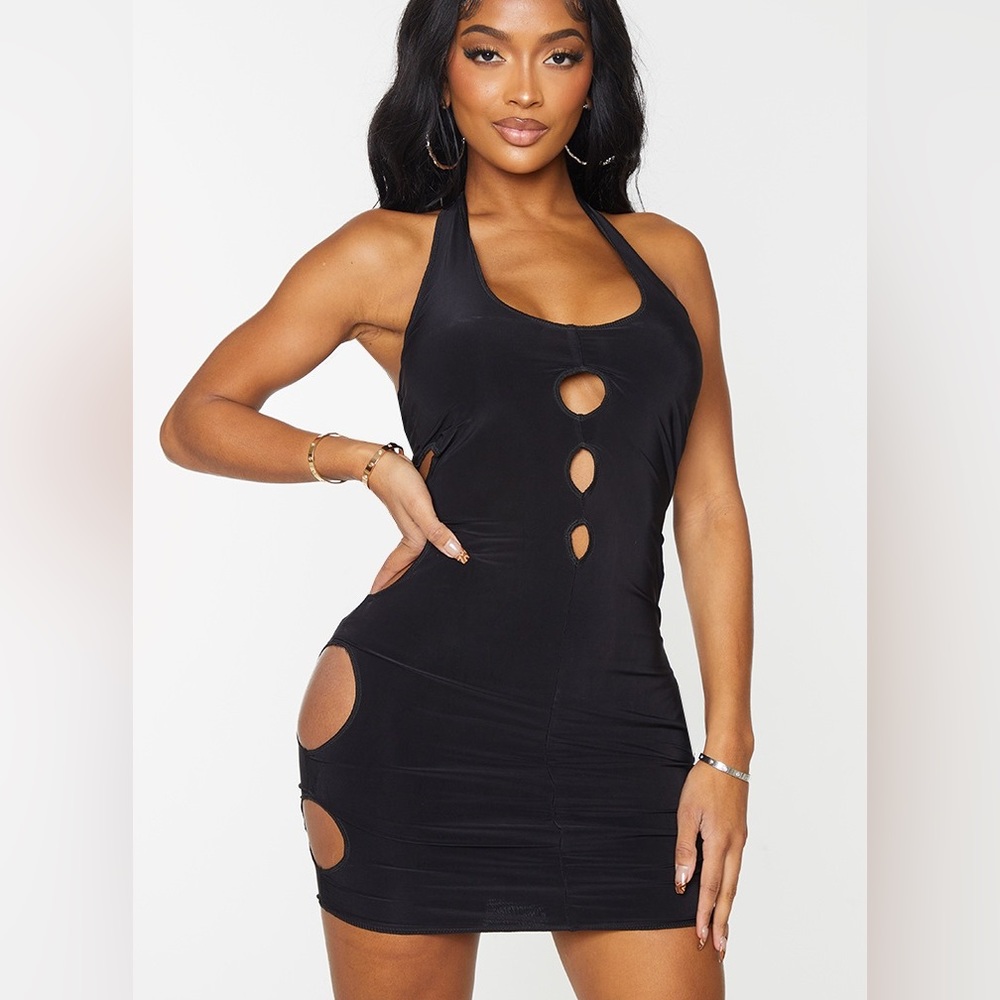 Cut Out detail bodycon dress
